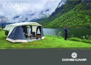 Foto van de voorkant van de folder van de Combi Camp Country